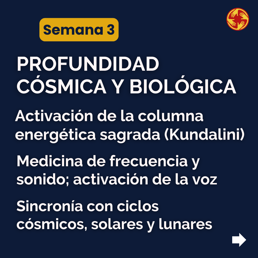 Semana 3 - Profundidad cósmica y biológica