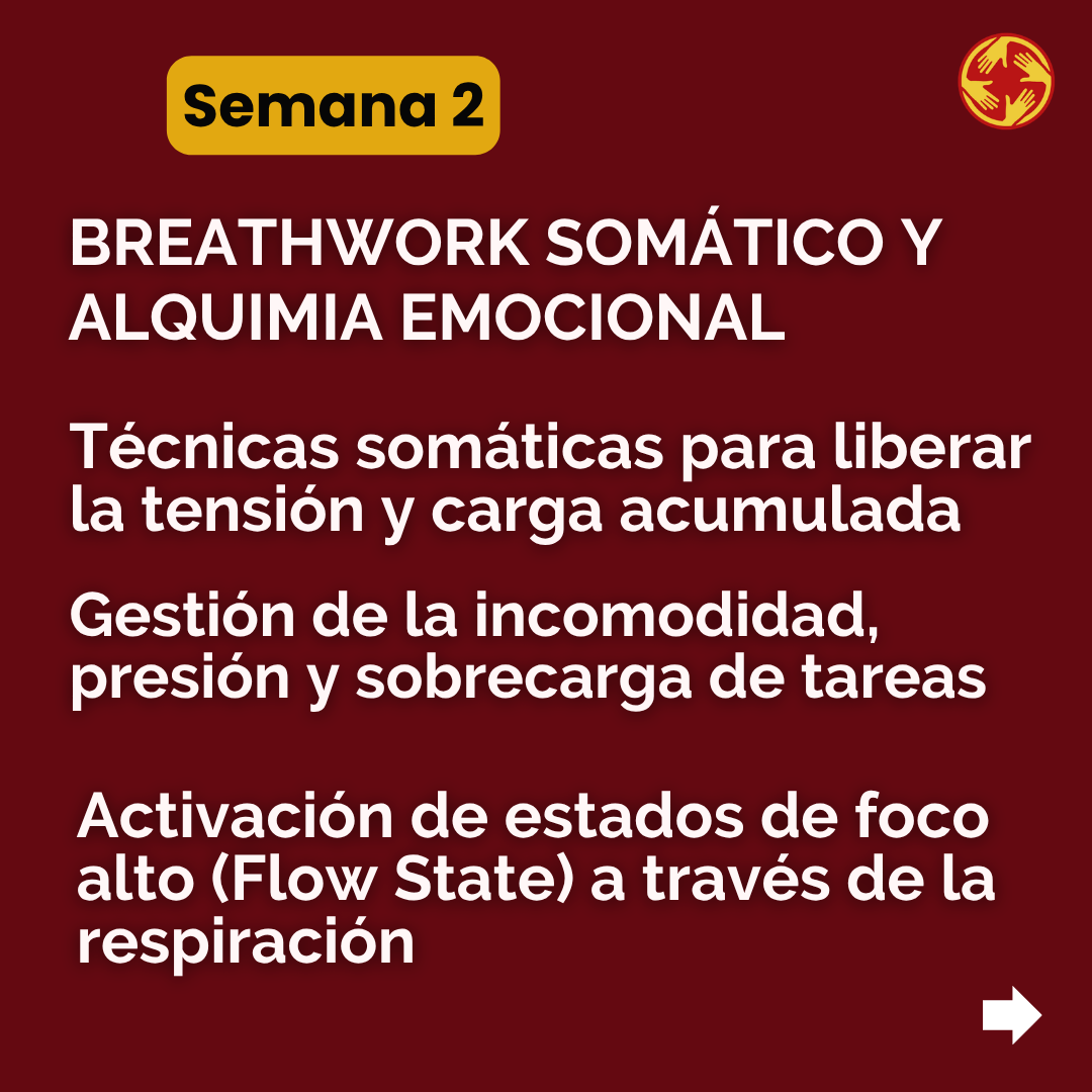Semana 2 — Breathwork somático y alquimia emocional