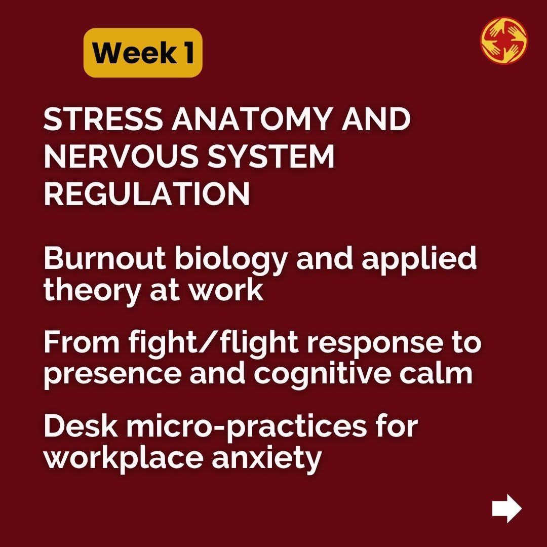 Week 1 — Stress anatomy and nervous system regulation