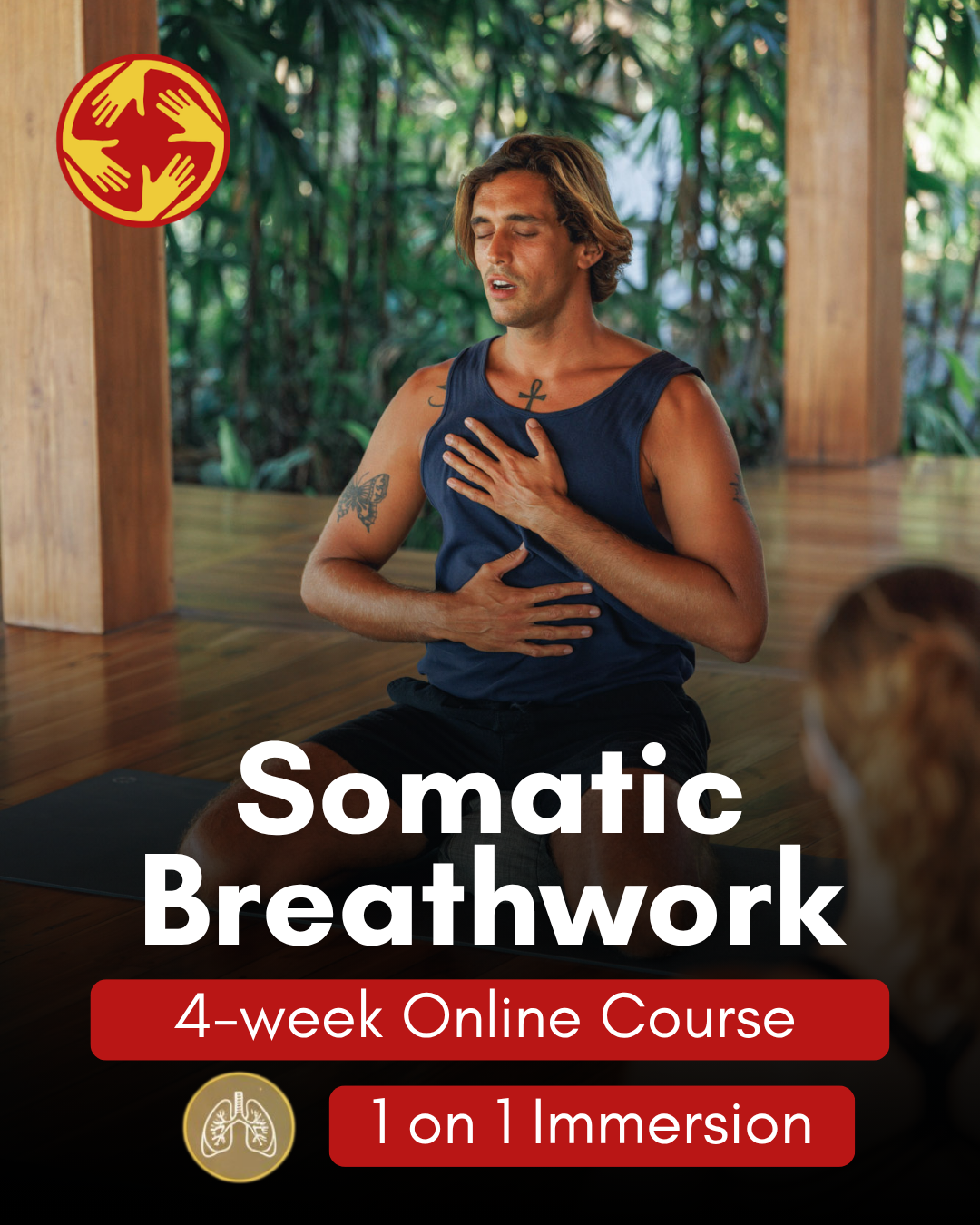 Somatic Breathwork — 4-week online course, 1 on 1 immersion