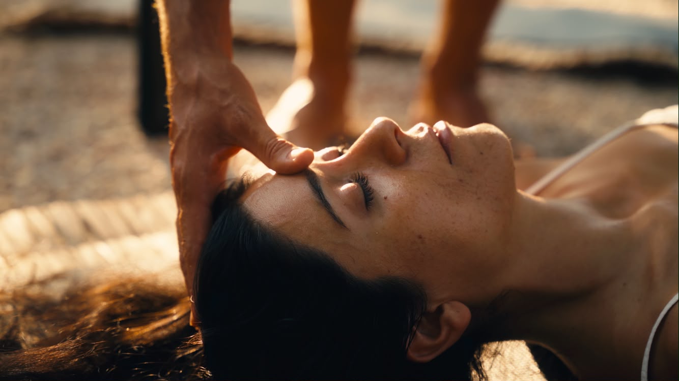 Somatic support during a Breathwork session